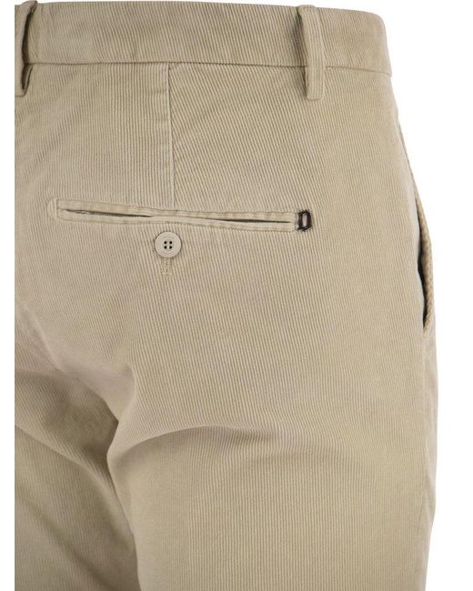 Dondup Natural Gaubert Slim Milleraies Trousers for men