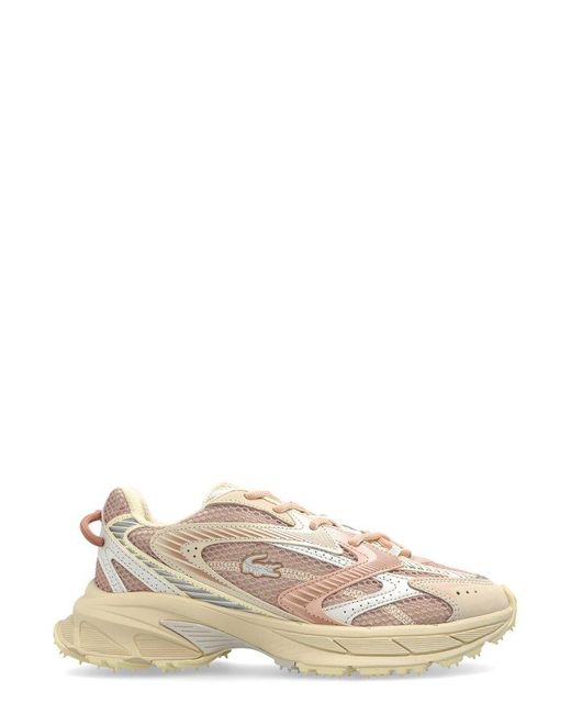 Lacoste Pink Athletic Sneakers