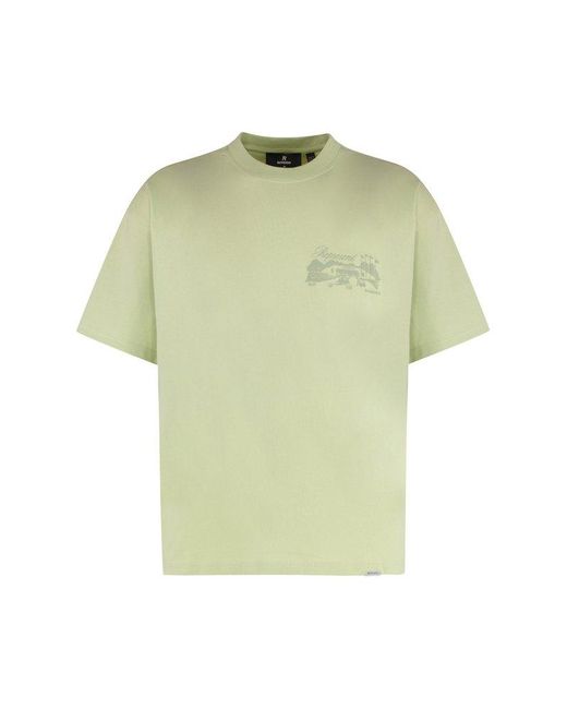 Tシャツ・カットソー REPRESENT Men T Shirts MLM41210 39 green represent t-shirt manrep applique t-shirt - mlm41210 forest