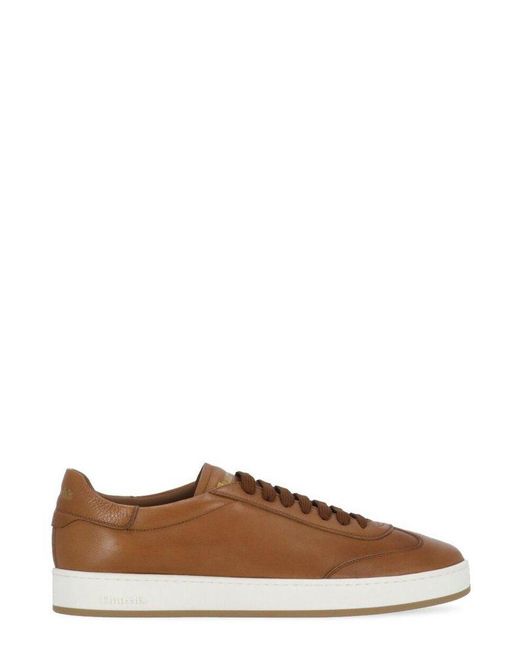 Church's Brown Round-toe Lace-up Sneakers for men