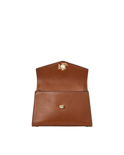 Ralph Lauren Brown Convertible Crossbody