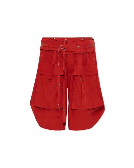 Isabel Marant Red Shorts 'Heidi'
