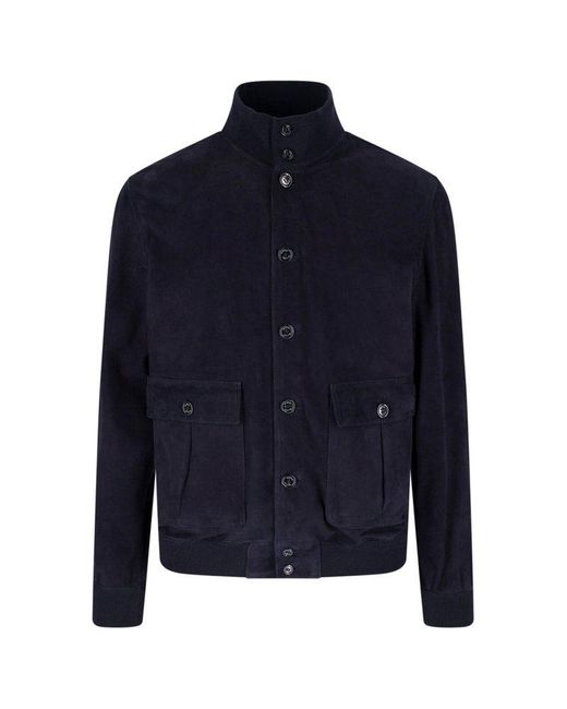 Valstar Blue Button-Up Jacket for men