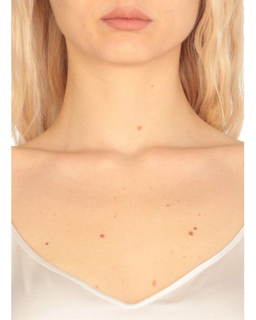 Antonelli White Camisole Top