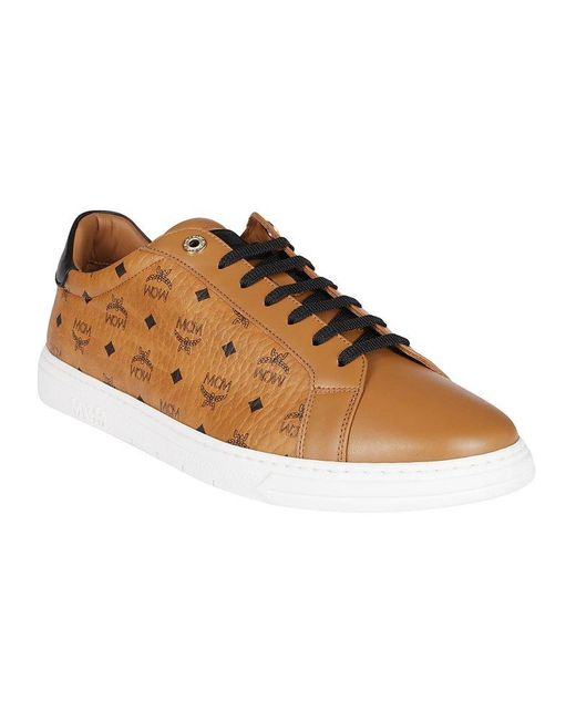 Mcm visetos top low top sneakers