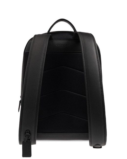 COACH Backpack With Logo in Black for Men Lyst