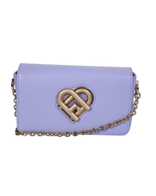 Furla My Joy Twistlock Crossbody Bag in Blue Lyst
