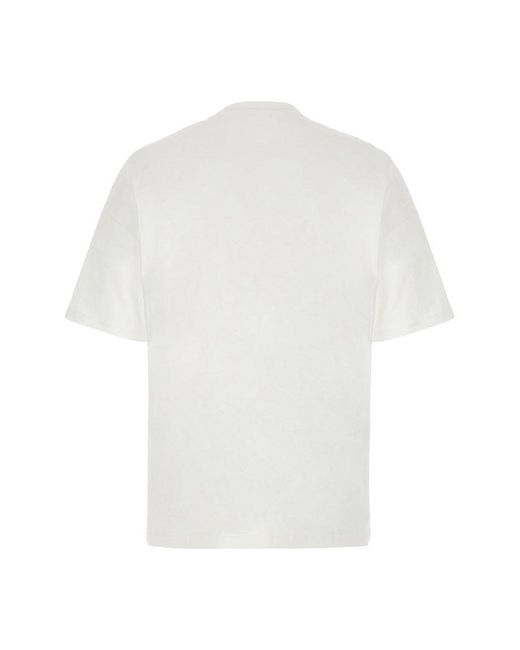 Alexander McQueen White Photographic Orchid T-shirt
