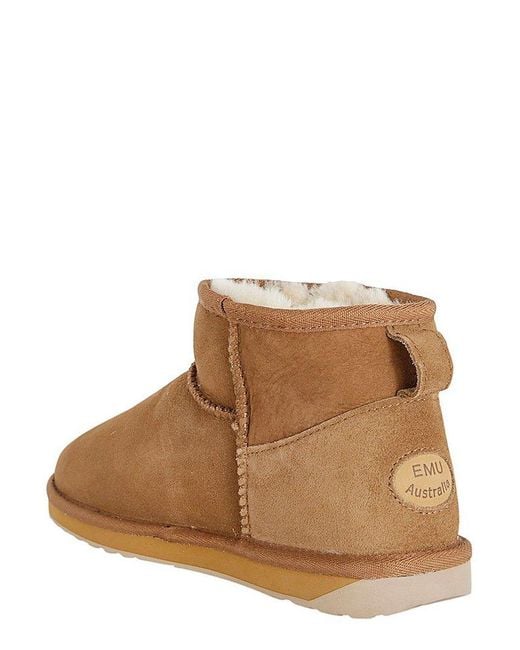 EMU Brown Ankle Boots