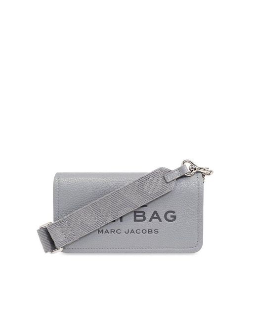 Marc Jacobs Gray 'the Mini Bag' Leather Shoulder Bag,