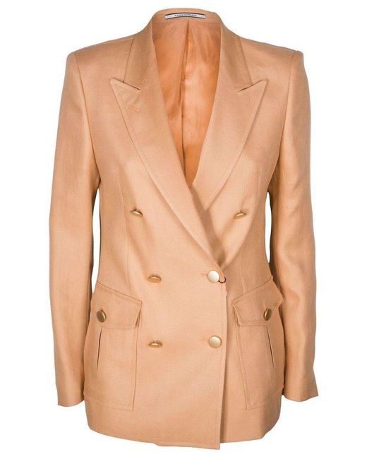Tagliatore Natural Jhoney Double-Breasted Tailored Blazer