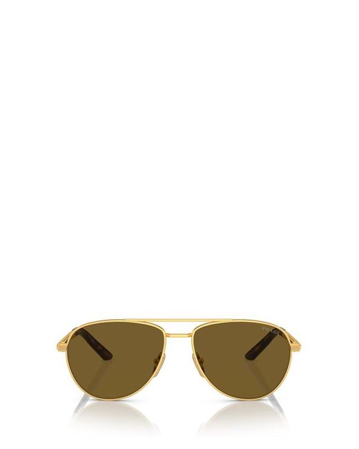 Prada Green Aviator Sunglasses