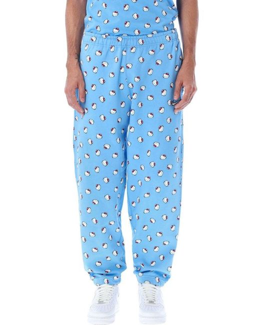 Nike Hello Kitty High Waist Sweatpants in Blue | Lyst