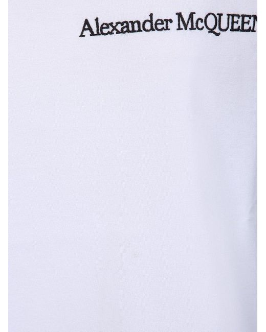 Alexander McQueen T-shirts in White | Lyst