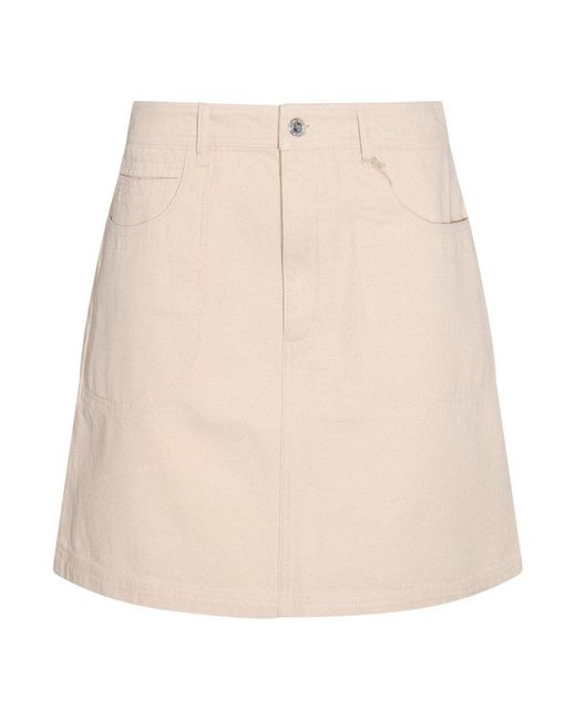 A.P.C. Natural Buttoned Skirt