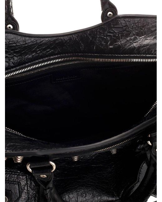 Balenciaga Black Neo Cagole City Handbag