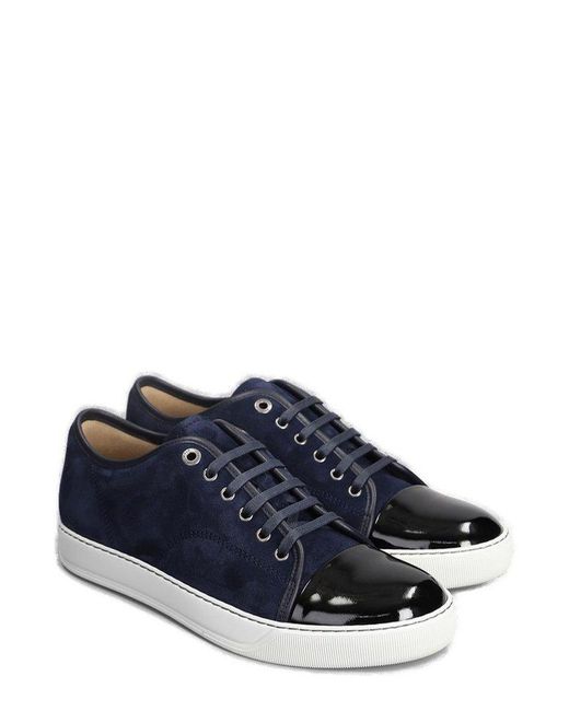 Lanvin Blue Dbb1 Lace-Up Sneakers for men