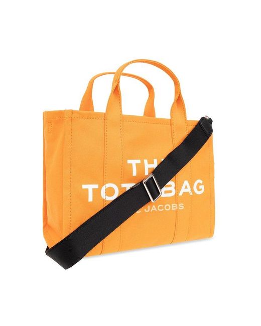 【関税込み】The Medium Tote - Marc Jacobs - Cotton - Orange Marc Jacobs Women's The Medium Traveler Tote, One Size