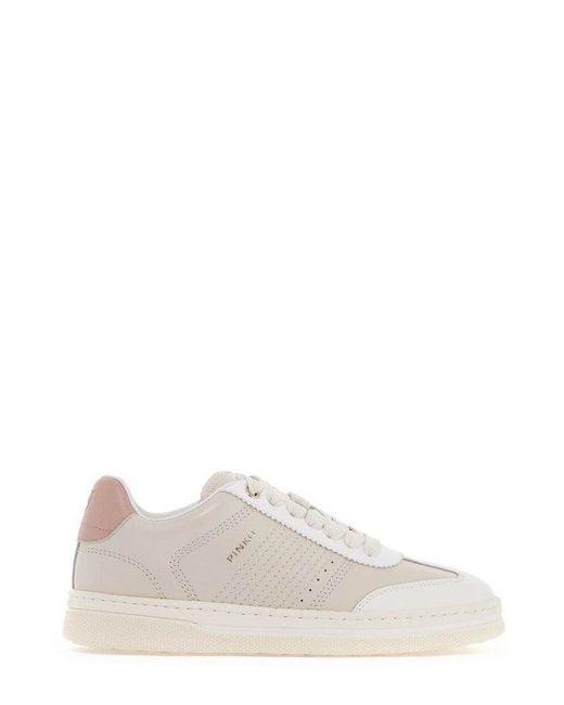 Pinko Multicolor Mandy Logo Lettering Sneakers