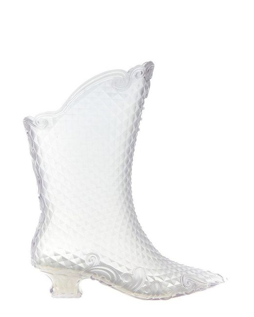 Y. Project White X Melissa 'court' Ankle Boots
