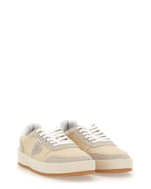 Philippe Model Natural Nice Low-Top Sneakers