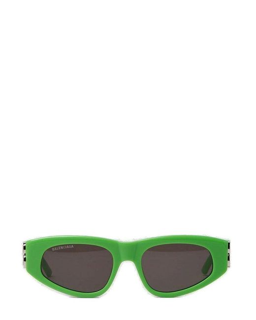 Balenciaga Dynasty Dframe Sunglasses in Green Lyst UK