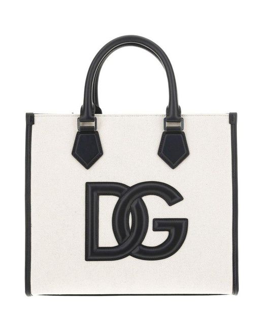 Dolce & Gabbana Multicolor Logo-patch Strapped Tote Bag for men