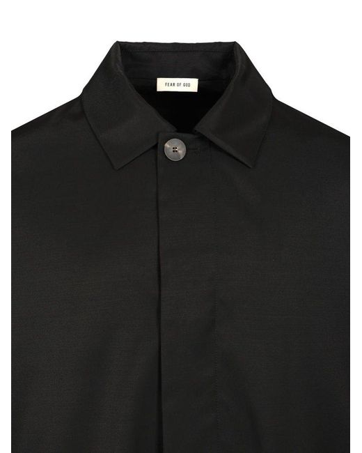 Fear Of God Black Eternal Carcoat Coats for men