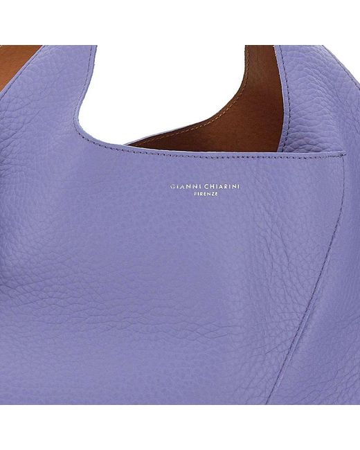 Gianni Chiarini Purple Euforia Top Handle Bag