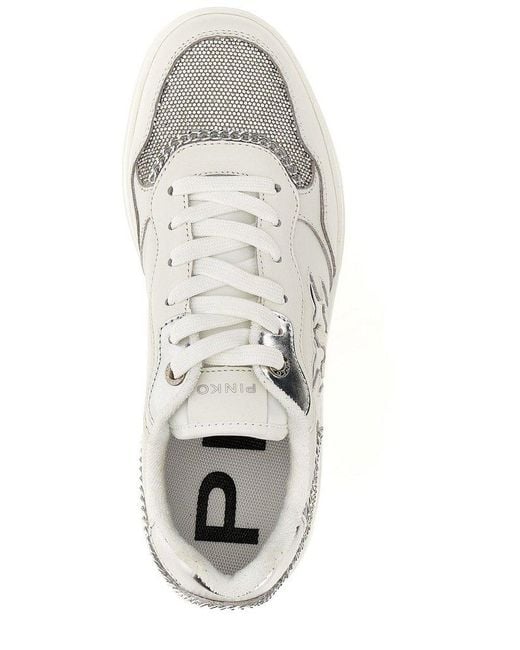 Pinko White Portland Sneakers