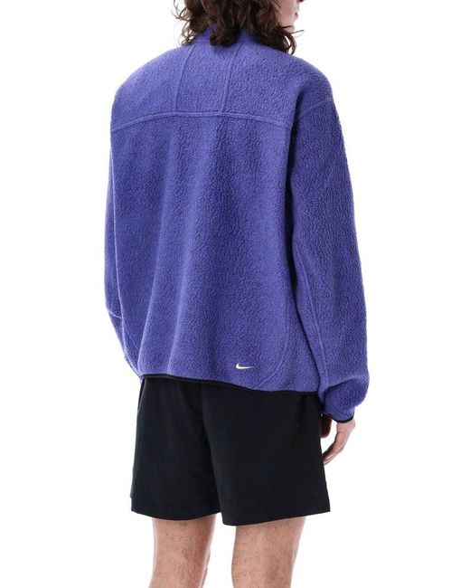 Nike Blue Agc Polartech Zip Jacket for men