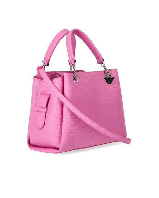 Emporio Armani Pink Charm Handbag