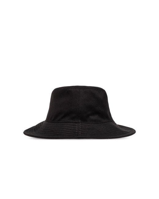 Versace Black Bucket Hat, for men