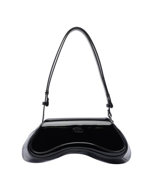 DIESEL Black Play Crossbody Bag