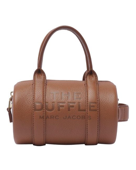 Marc Jacobs Brown The Mini Duffle Bag