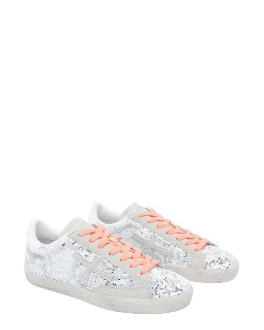 スニーカー Premiata STEVEND SNEAKERS Premiata Stevend Sneakers in White | Lyst