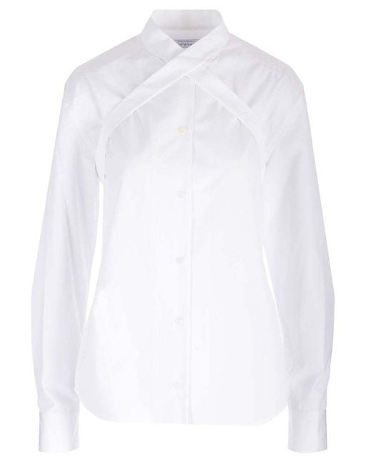 Off-White c/o Virgil Abloh White Harness Collar Shirt