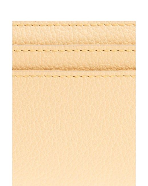Chloé Natural Leather Card Holder,