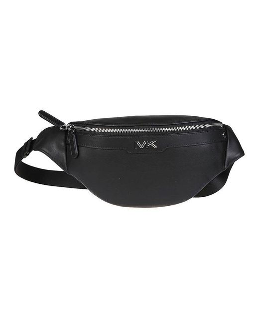 Michael Kors Black Varick Zipped Belt Bag for men