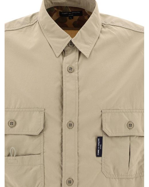 Comme des Garçons Natural Cargo-Style Shirt for men