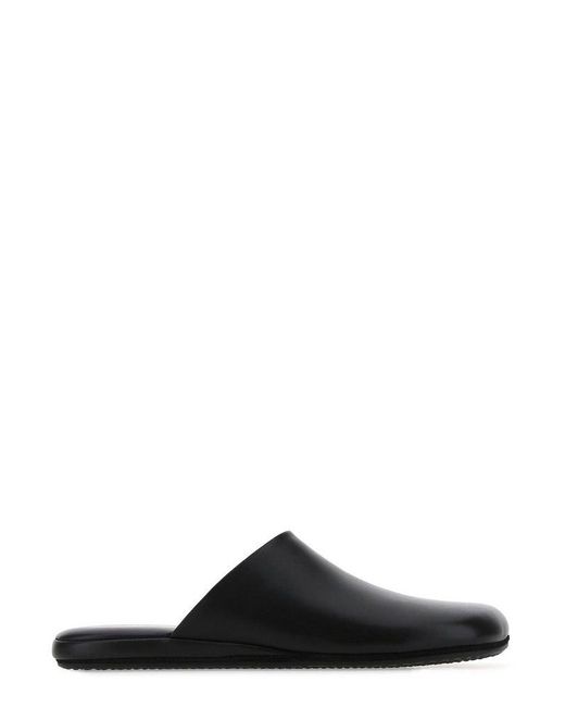 Balenciaga Classic Flat Mules in Black for Men Lyst Canada