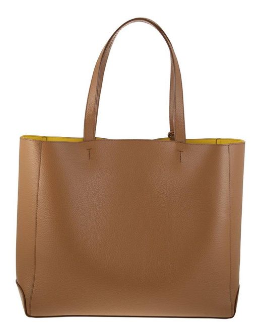 Tod's Brown Leather Shopping Bag for men