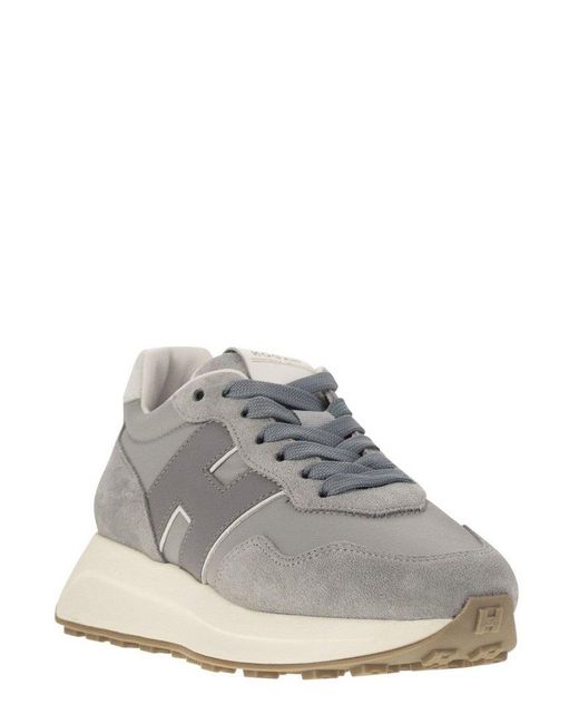 Hogan Gray H641 Low Sneakers