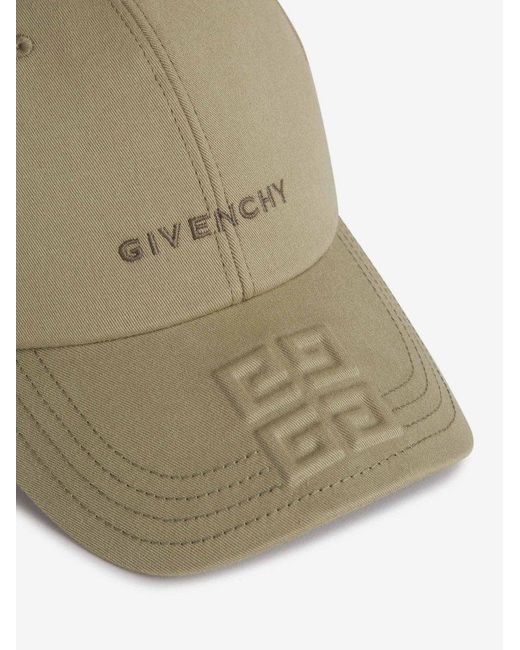 Givenchy Natural Logo Embroidered Baseball Cap for men