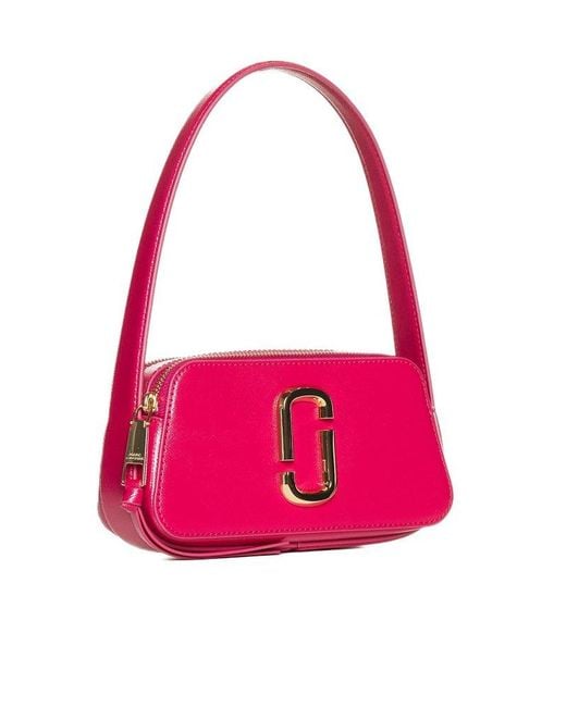 Marc Jacobs Pink The Slingshot Leather Bag