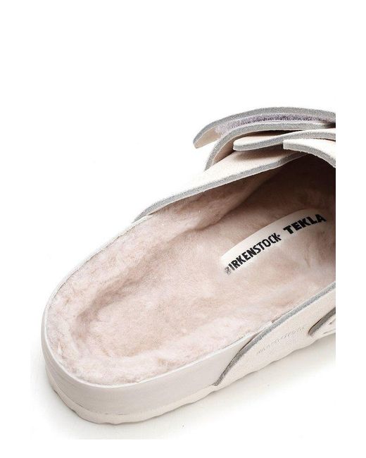 Birkenstock White X Tekla Nagoya Slip-On Sandals