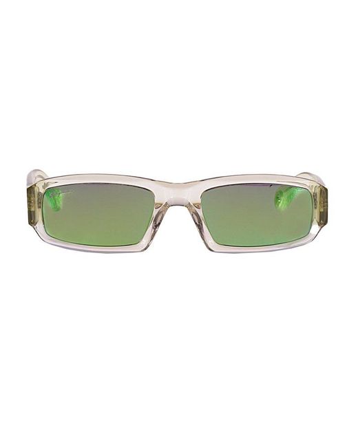 Jacquemus Gray Altù Rectangle-frame Sunglasses for men