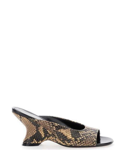 Dries Van Noten Multicolor Open Toe Heeled Sandals