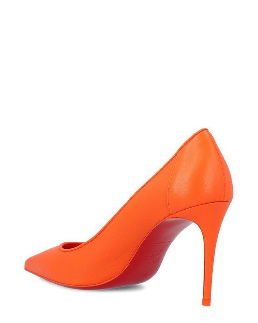 Christian Louboutin Red Sporty Kate Pointed Toe Pumps