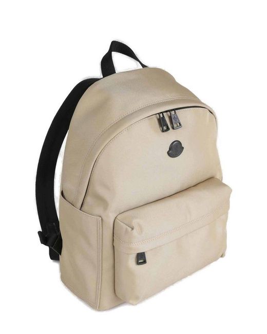 Moncler Natural New Pierrick Logo Detailed Backpack for men